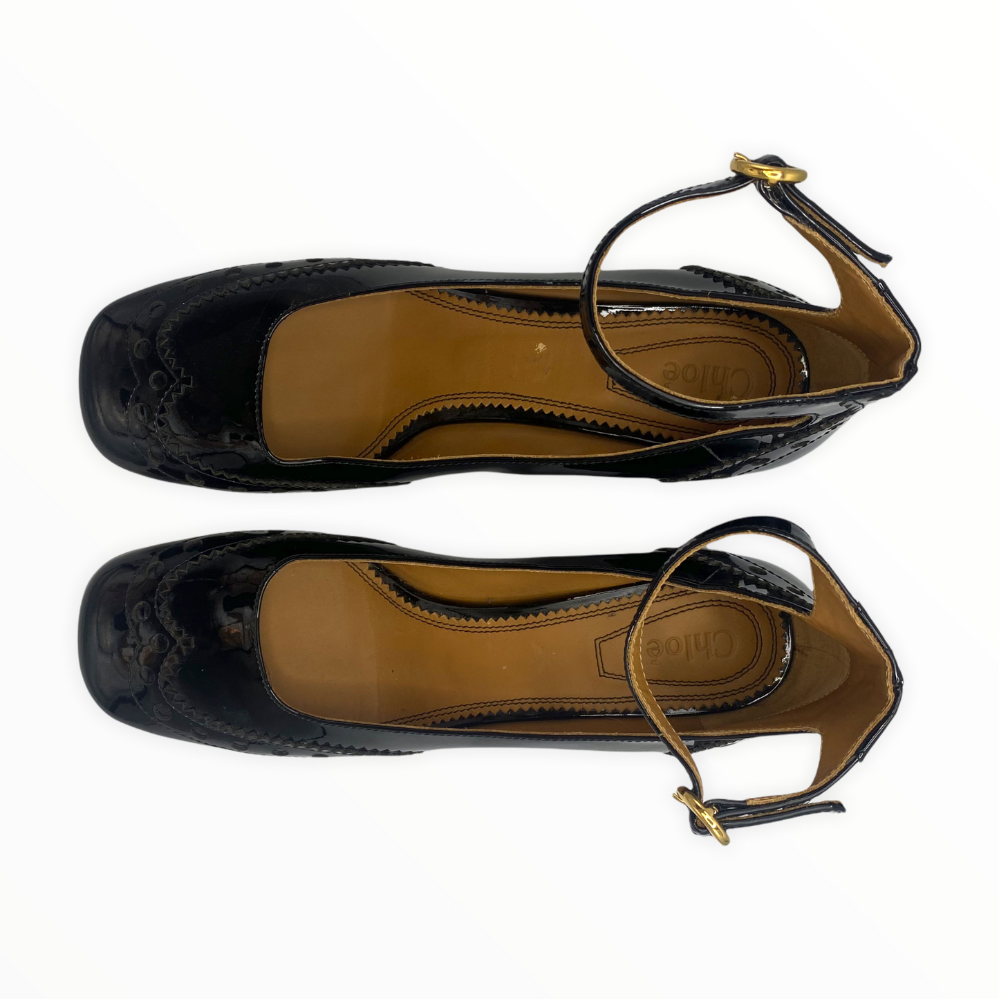 Lysis vintage Chloé patent leather babies - 38 - Fall 2017