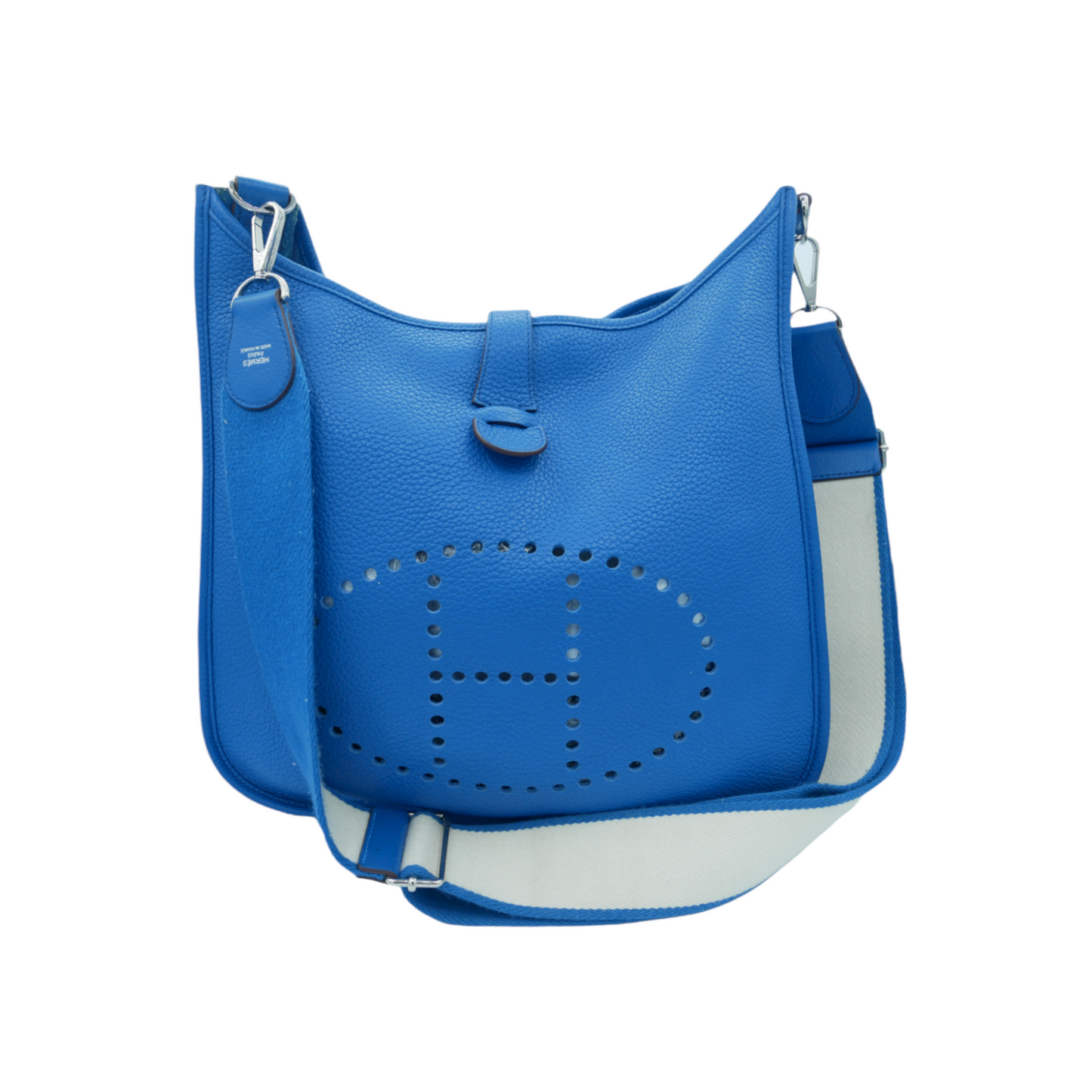 Hermes bag Evelyne III 33 blue