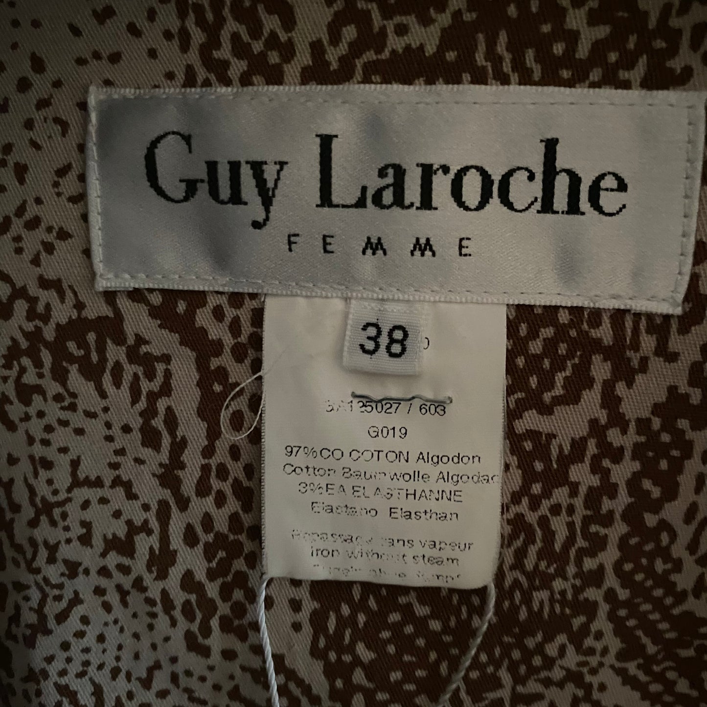 GUY LAROCHE Jackets vintage Lysis Paris pre-owned secondhand
