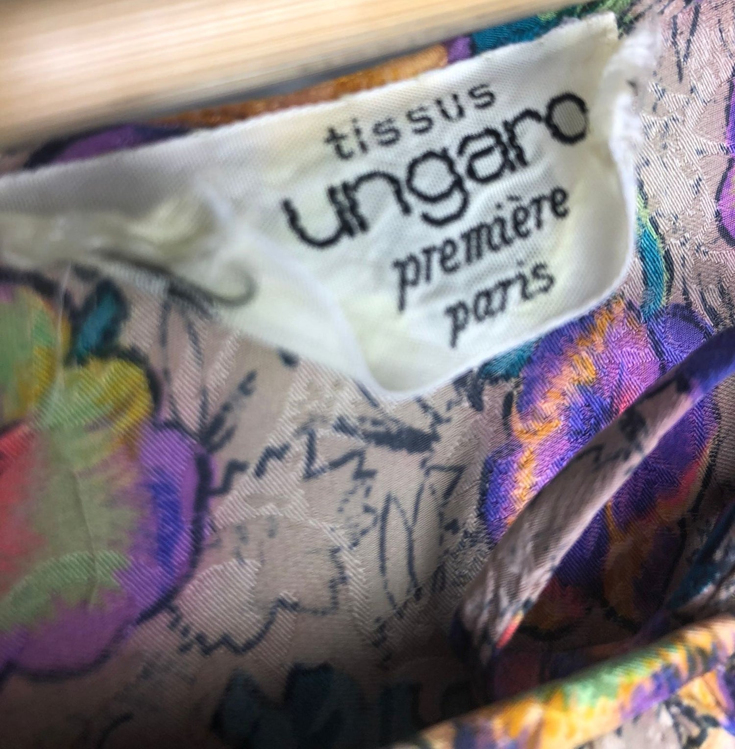 Emanuel Ungaro vintage anemone blouse - M - 1990s