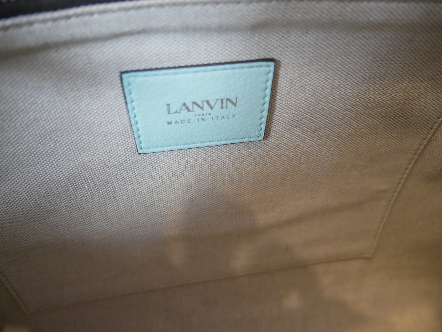 LANVIN Shoulder bags vintage Lysis Paris pre-owned secondhand
