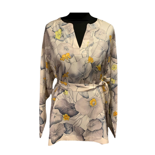 Hermès silk blouse - S - 1970s