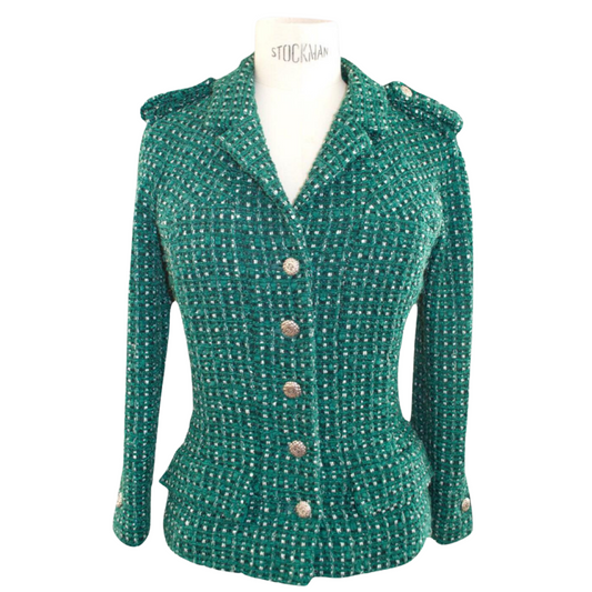 Chanel green jacket - S - Cruise 2006