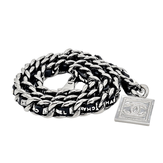 "Chanel ""Ecriture"" chain belt - 2010s"