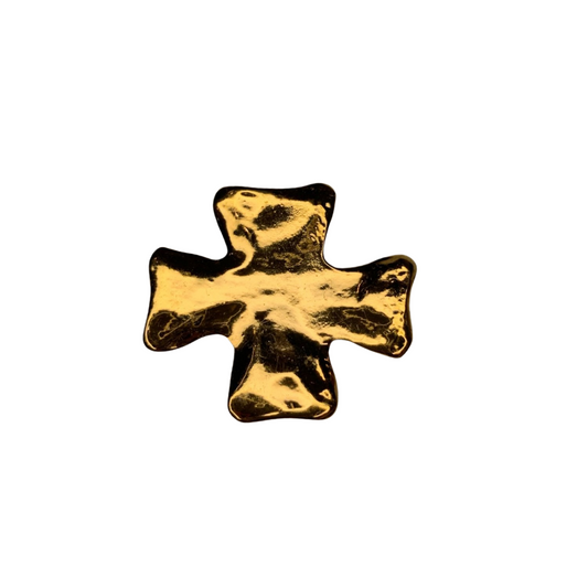Christian Lacroix cross brooch