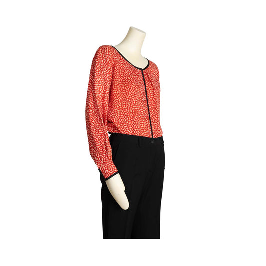 Saint Laurent Rive Gauche red dots blouse - L - 1960s