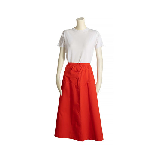 Courrèges red skirt - L - 1960s