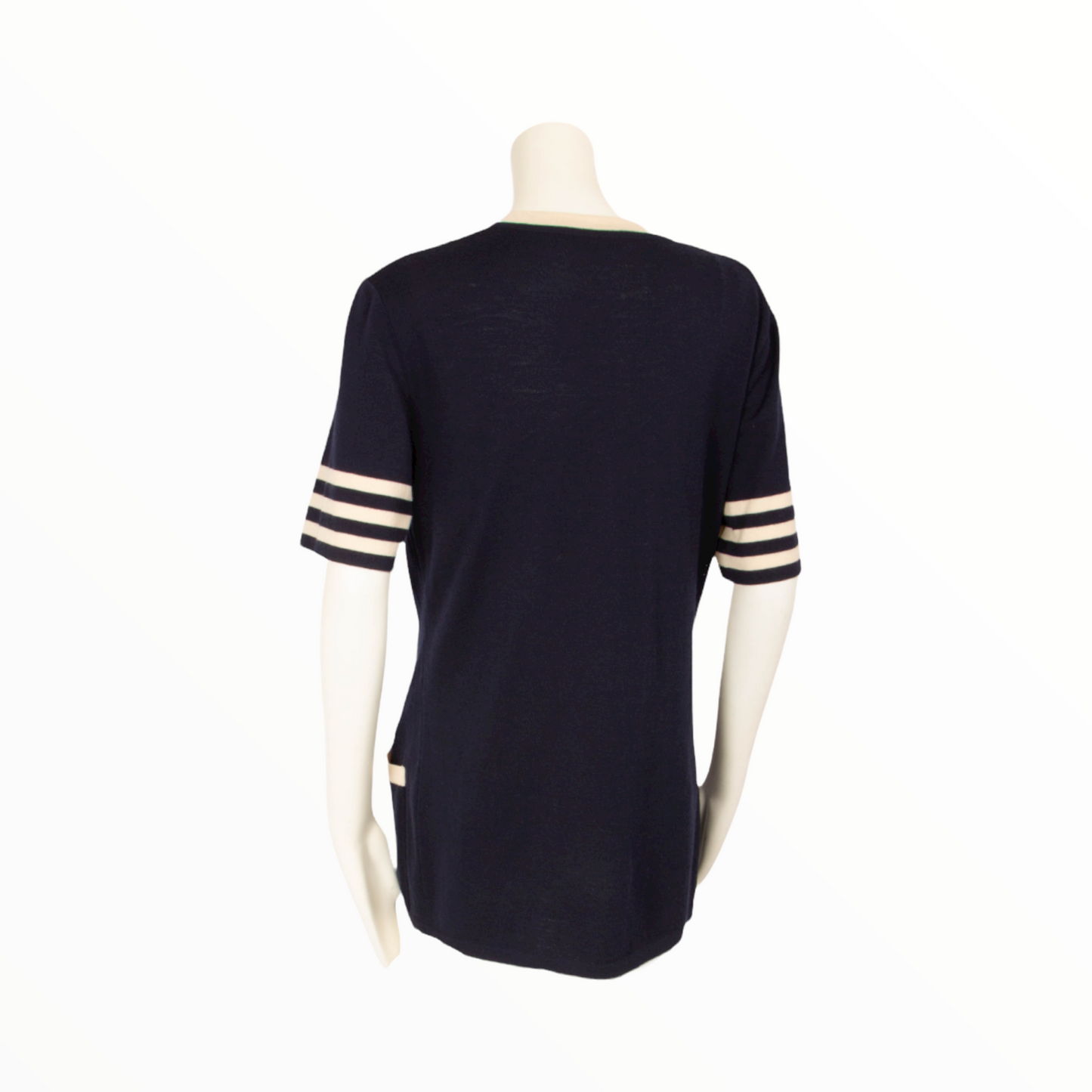 Louis Feraud vintage short-sleeved cardigan - M - 2000s