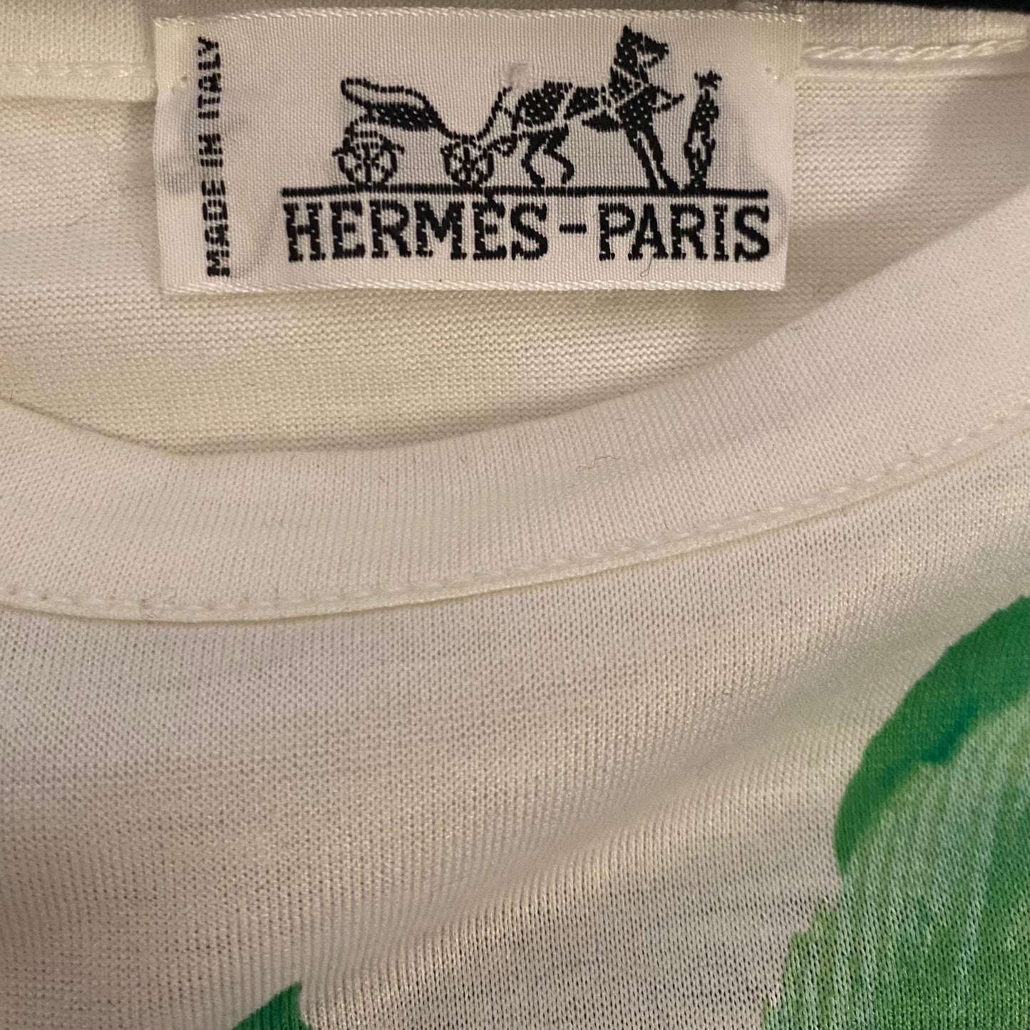 HERMES Tops vintage Lysis Paris pre-owned secondhand