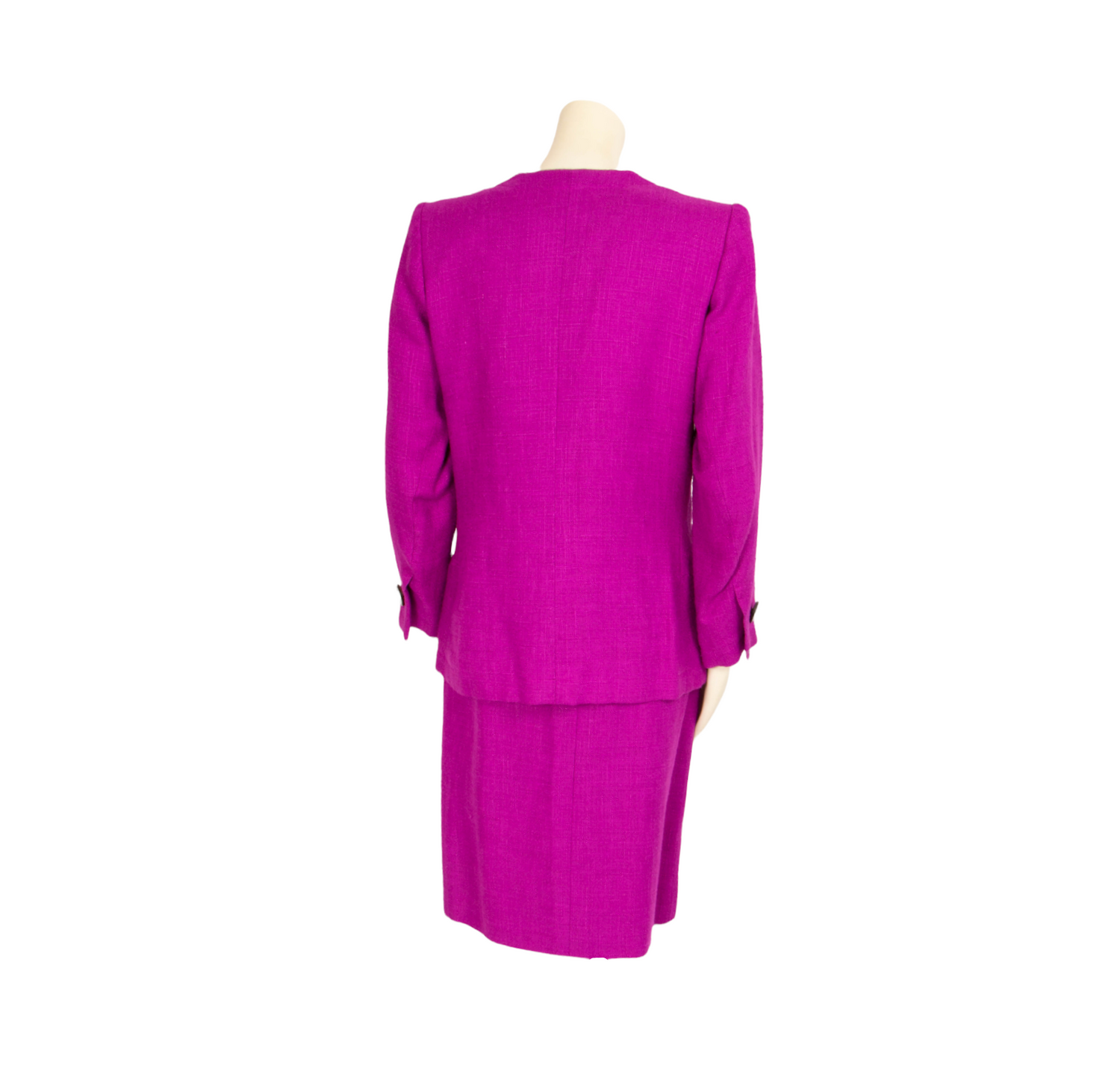 Yves Saint Laurent Rive Gauche vintage purple skirt suit - S - 1990s