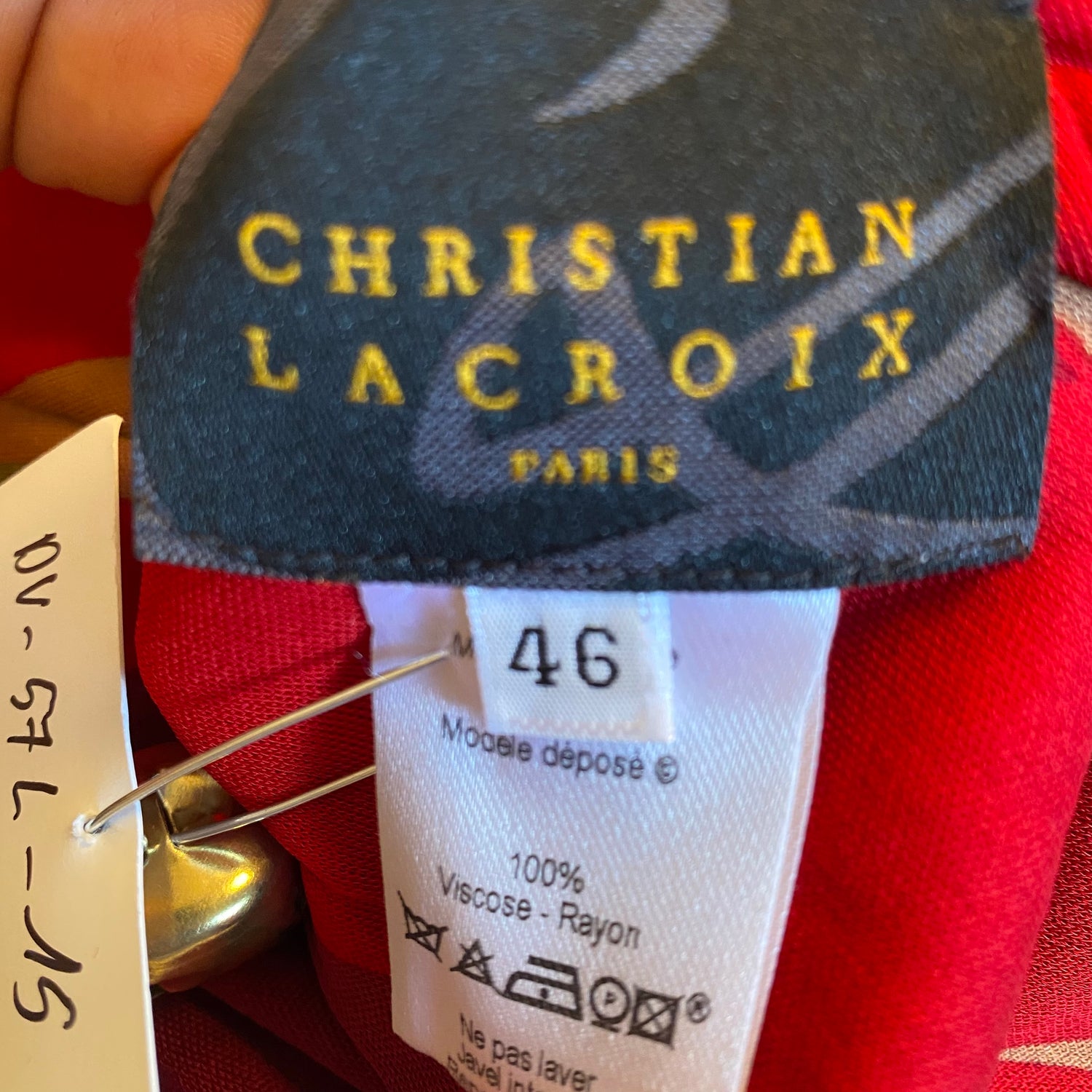 CHRISTIAN LACROIX Dresses vintage Lysis Paris pre-owned secondhand