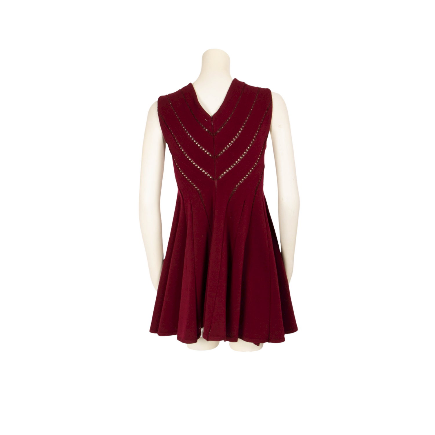 Alaïa vintage burgundy dress - S - 2000s