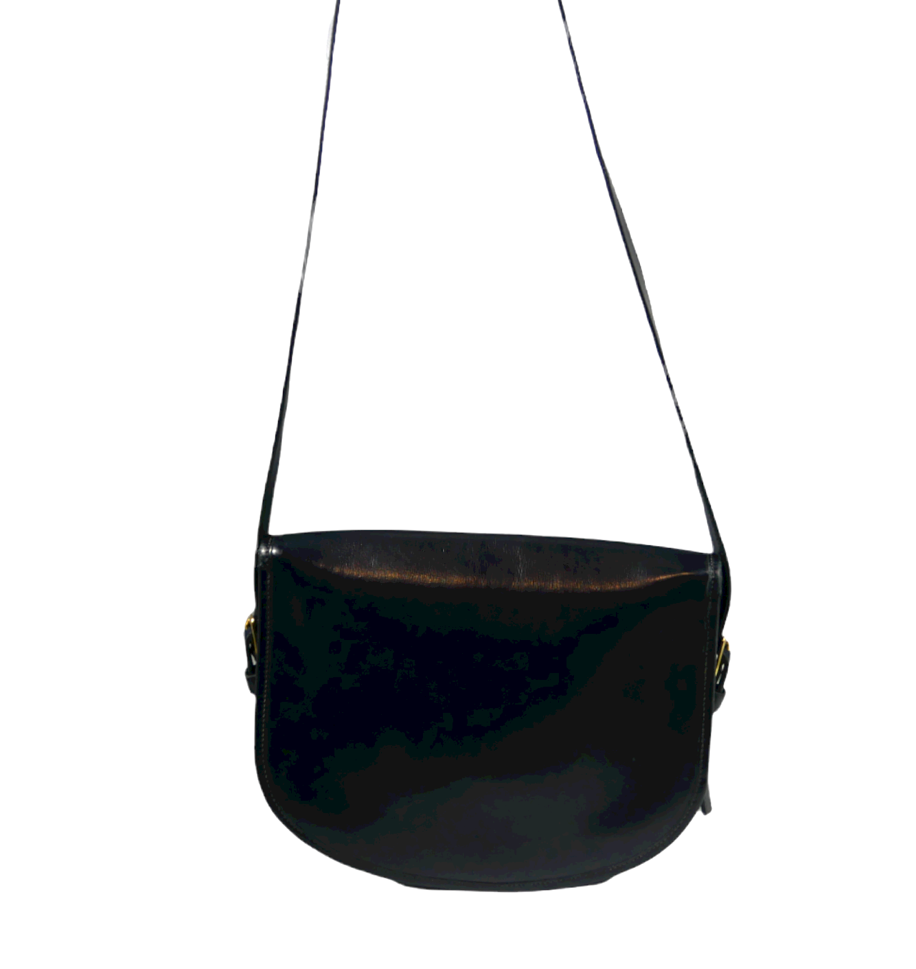 Hermès vintage black "golf ball" bag - 1990s