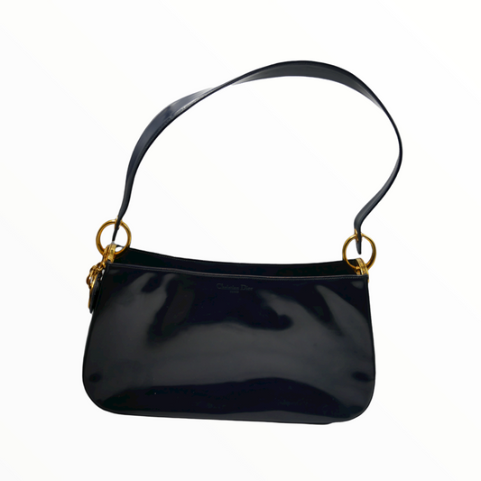 Christian Dior cannage quilted shoulder bag