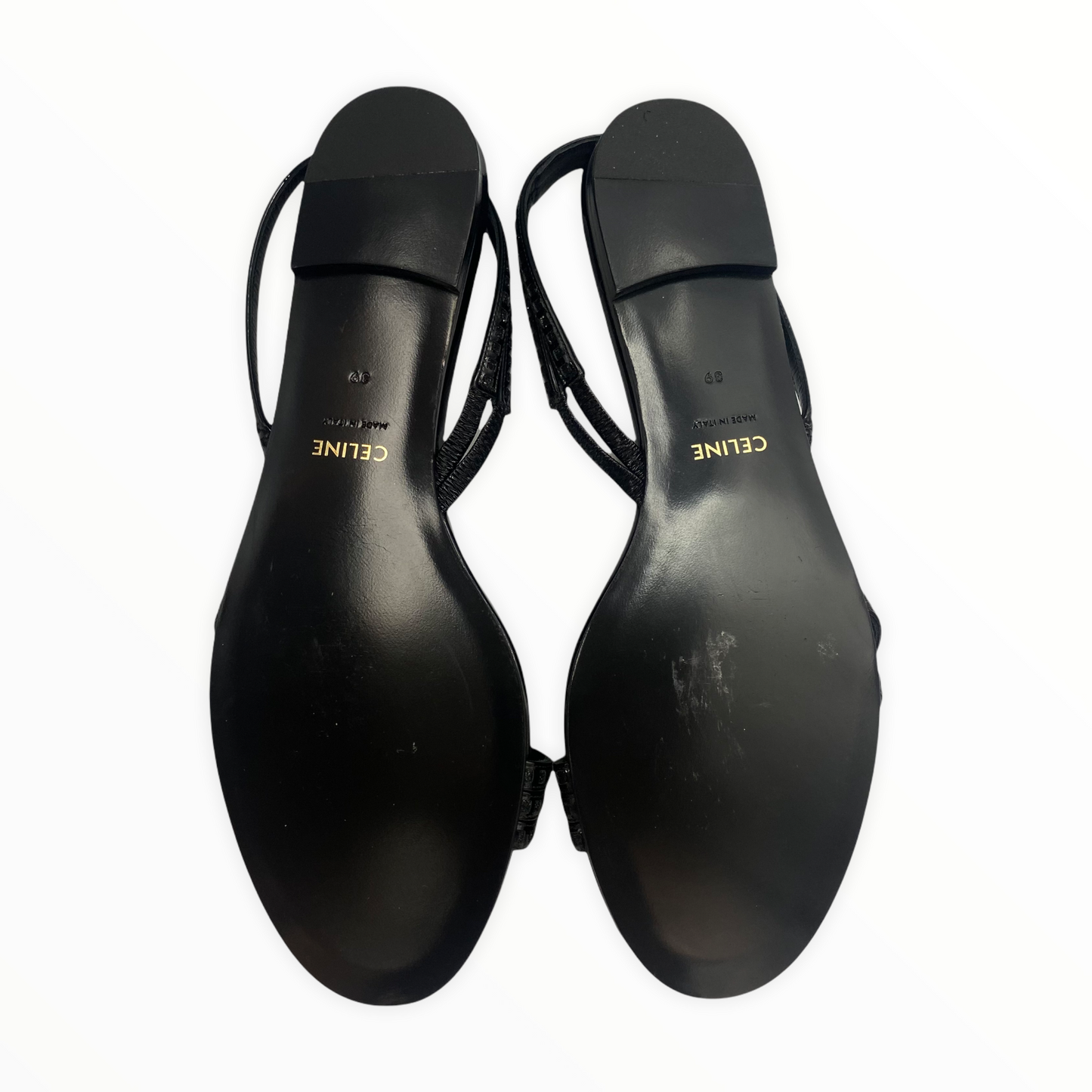 Lysis vintage Celine sandals by Hedi Slimane - 39 - Summer 2019