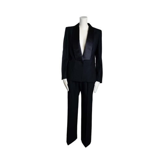 Vintage second hand Ted Lapidus set of trousers and tuxedo jacket Lysis