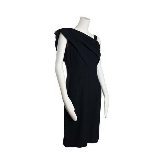 Vintage second hand Jean Dessès black cocktail dress - S - 1960s Lysis