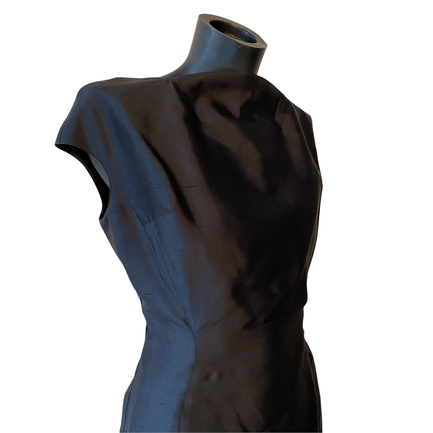 Lysis vintage Thierry Mugler vintage cocktail dress in black silk - XS - 1980s