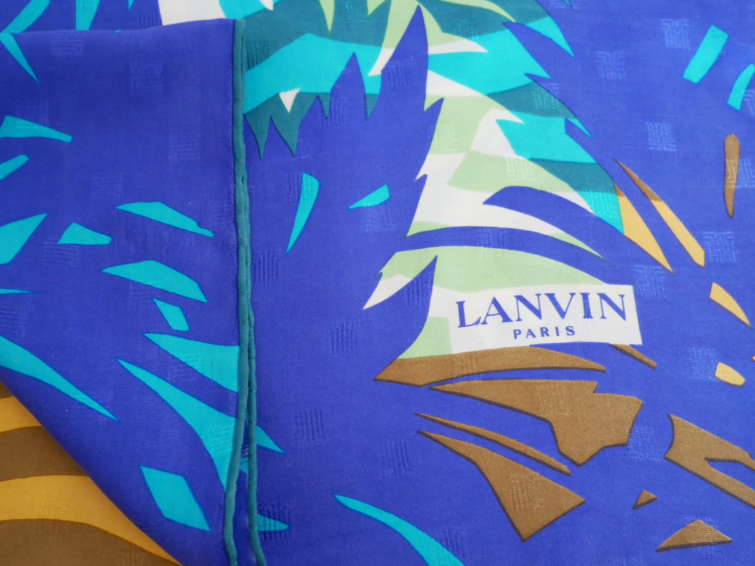 LANVIN Scarves vintage Lysis Paris pre-owned secondhand