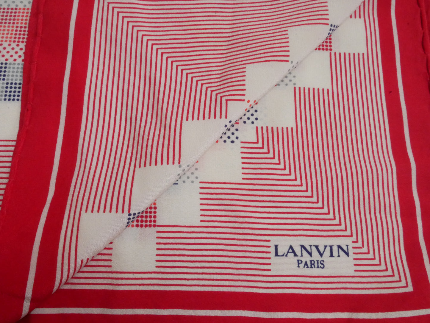 LANVIN Scarves vintage Lysis Paris pre-owned secondhand