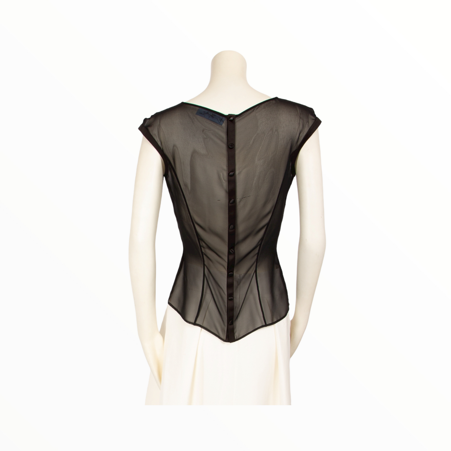 THIERRY MUGLER Tops vintage Lysis Paris pre-owned secondhand