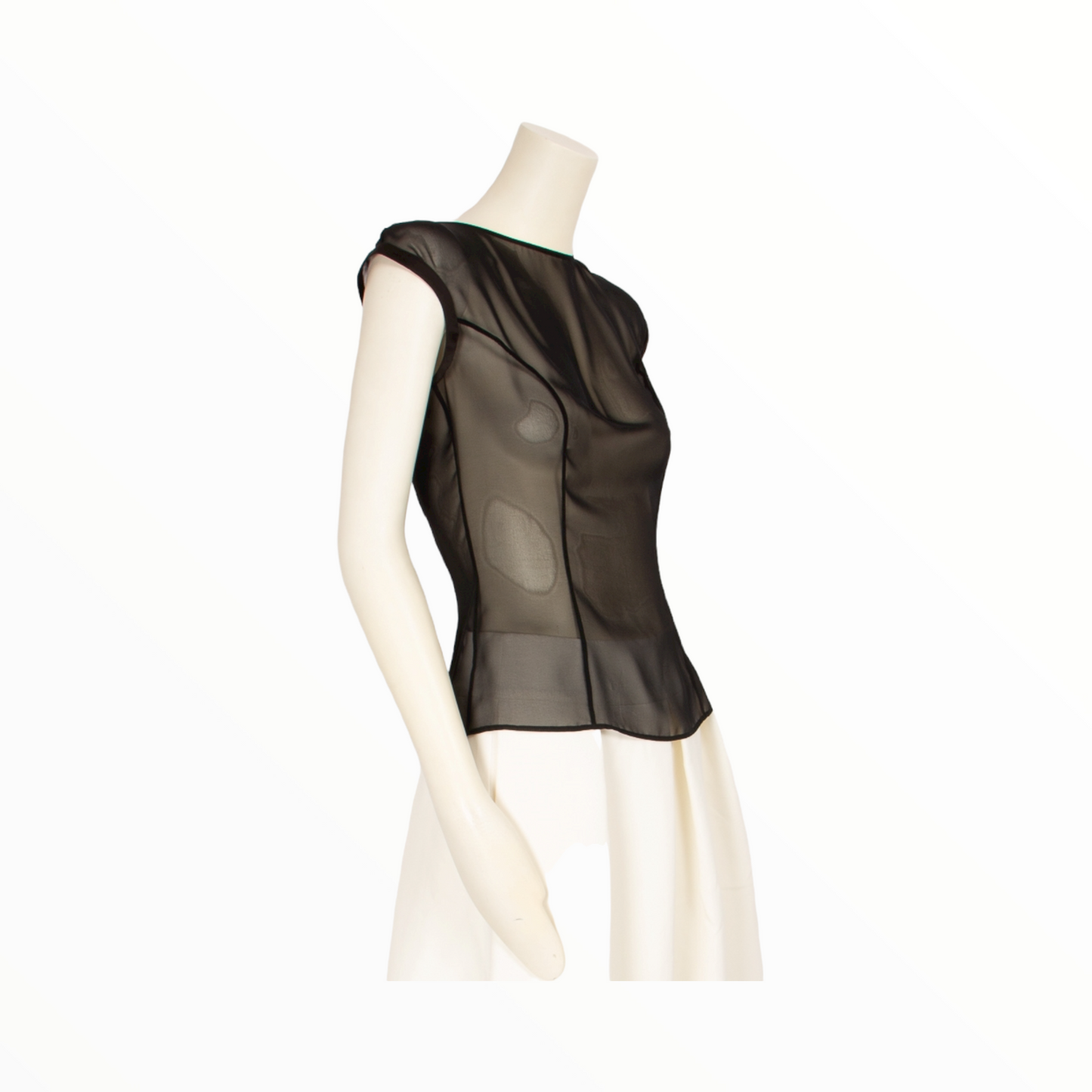 THIERRY MUGLER Tops vintage Lysis Paris pre-owned secondhand