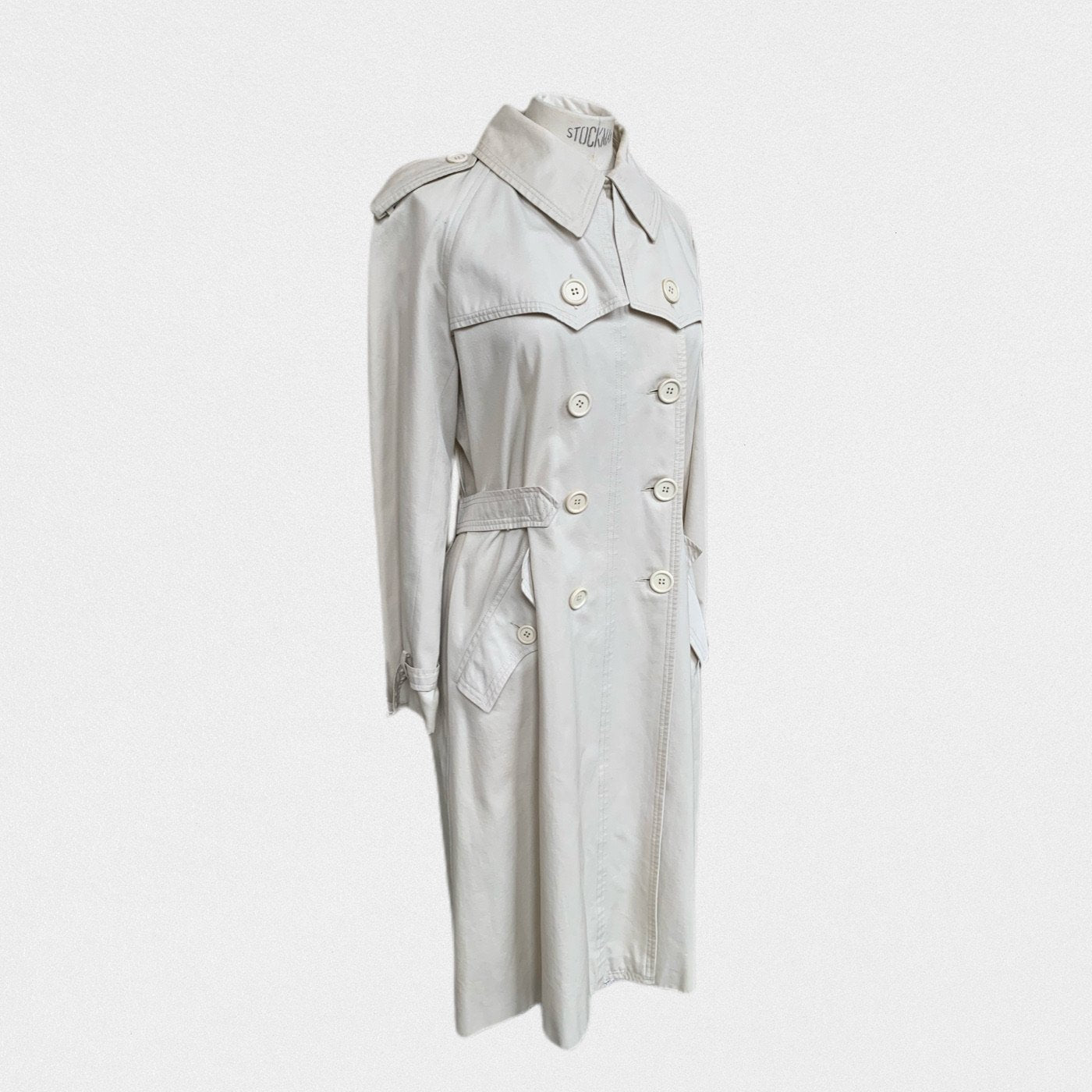 Lysis vintage Saint Laurent Rive Gauche trench coat - L - 1970s
