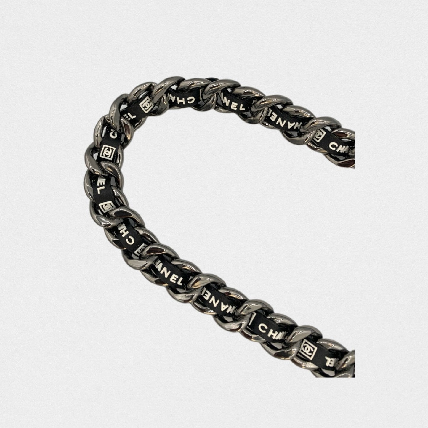 Lysis vintage "Chanel ""Ecriture"" chain belt - 2010s"