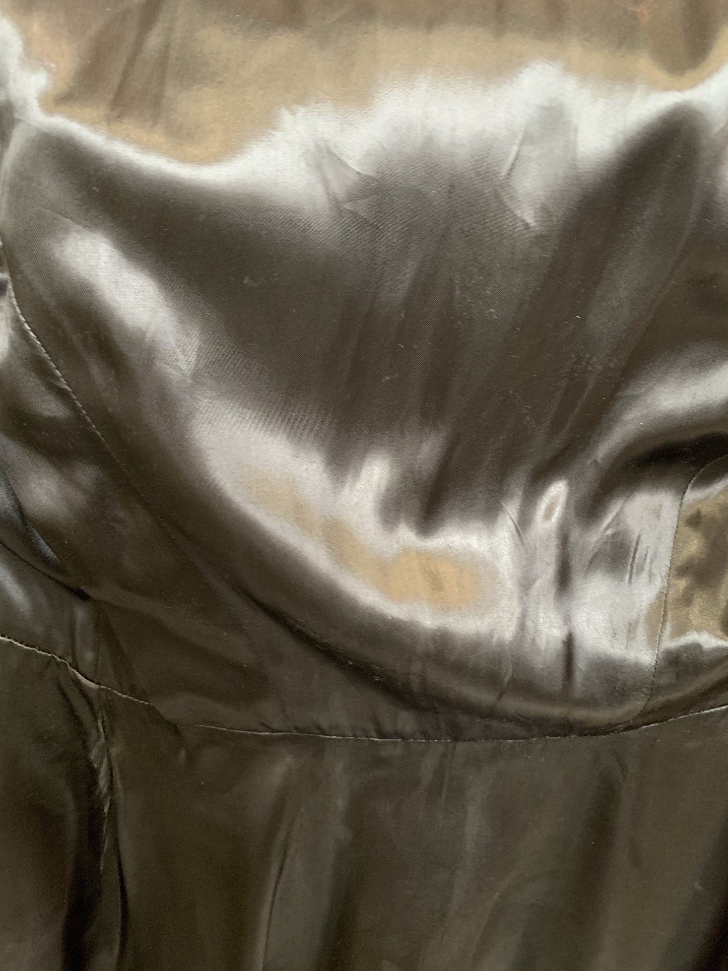 Lysis vintage Claude Montana Ideal leather winter coat - M - 1992