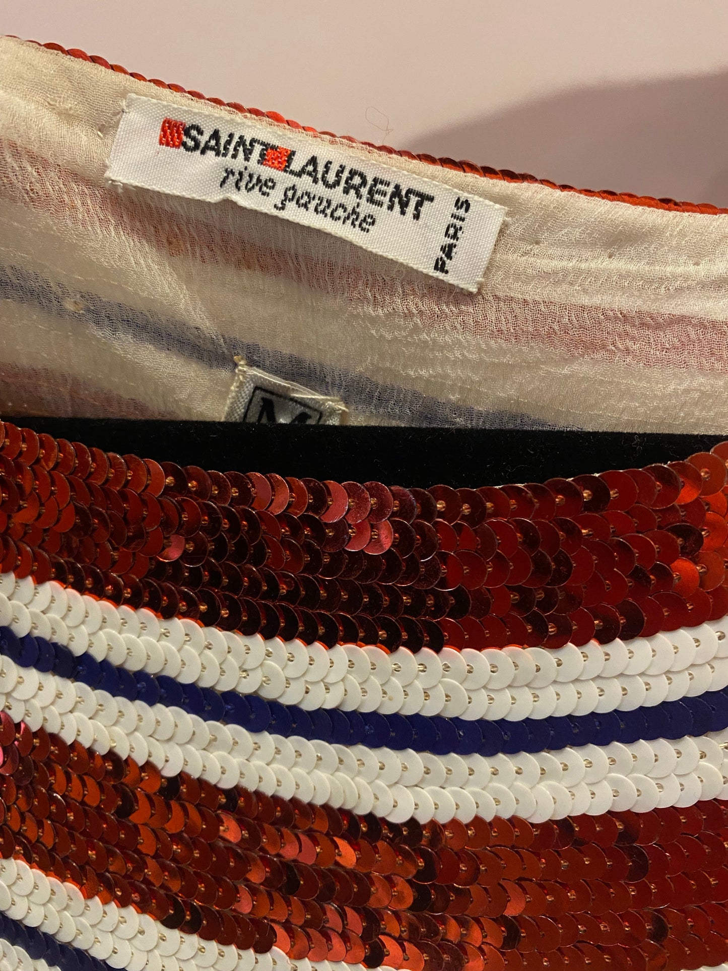 Lysis vintage Saint Laurent sequins top - M - 1990s