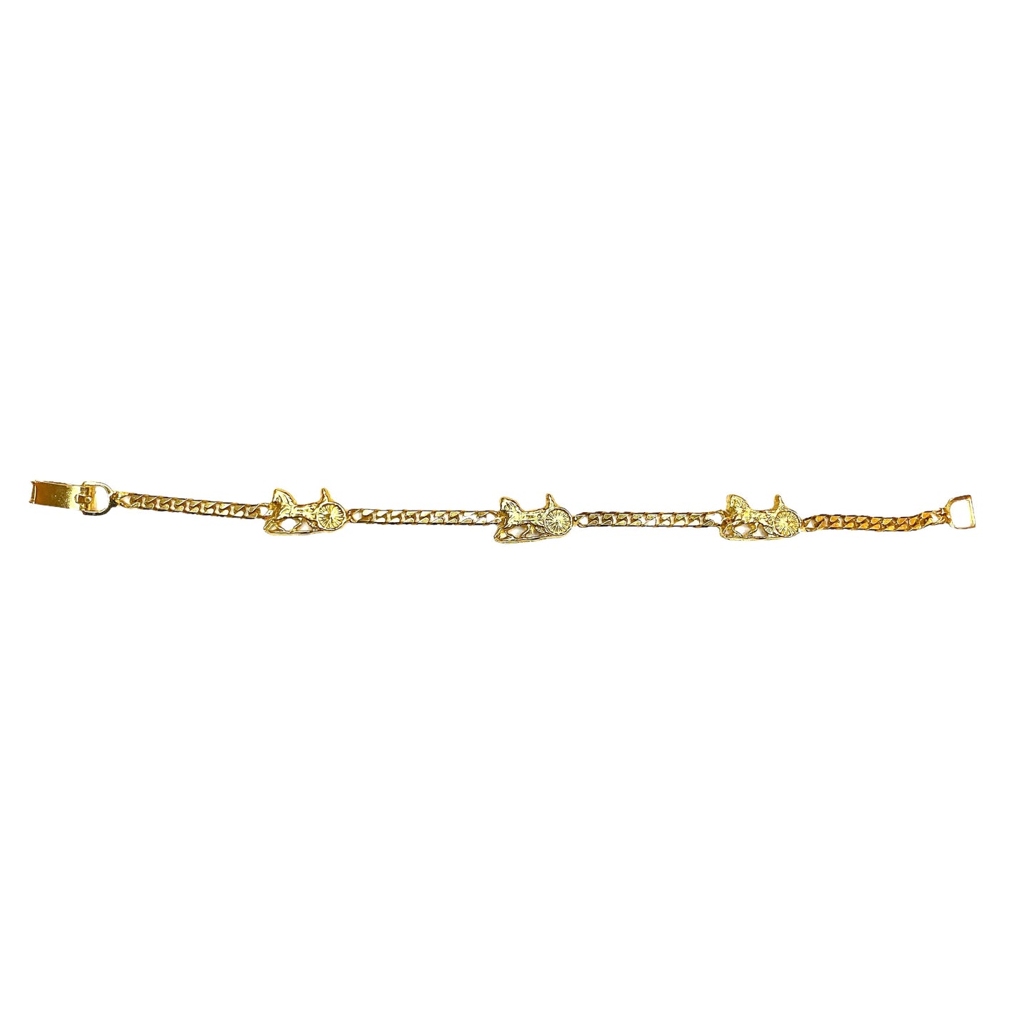 Lysis vintage Celine vintage chain bracelet signature - 1990s