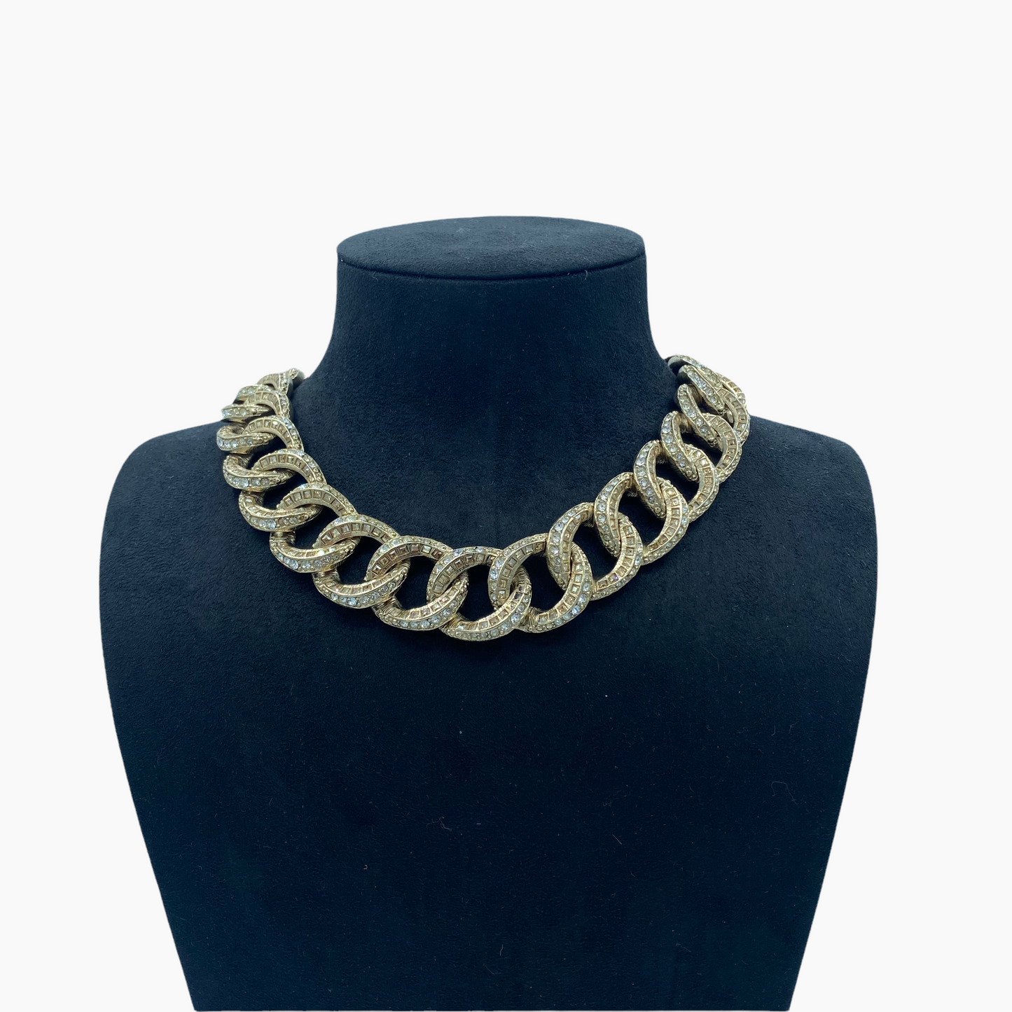Lysis vintage Chanel chain choker necklace - 2010s