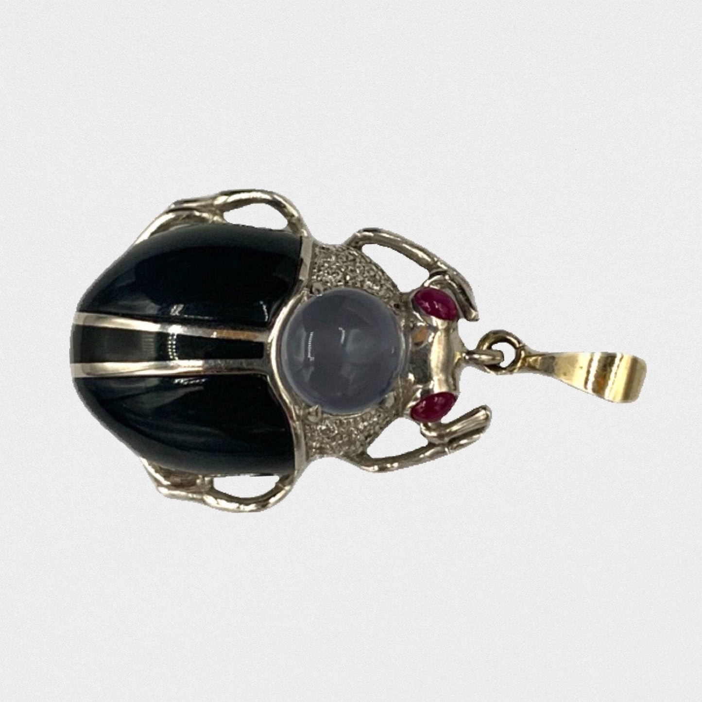 Lysis vintage Louis Vuitton scarab pendant