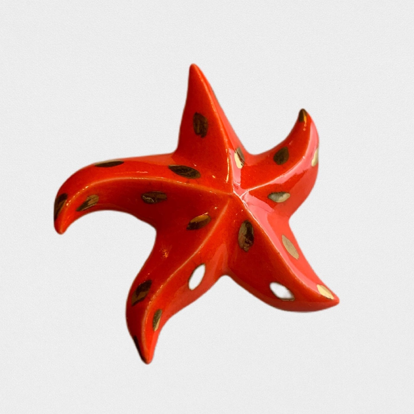 Lysis vintage Yves Saint Laurent starfish brooch - 1980s