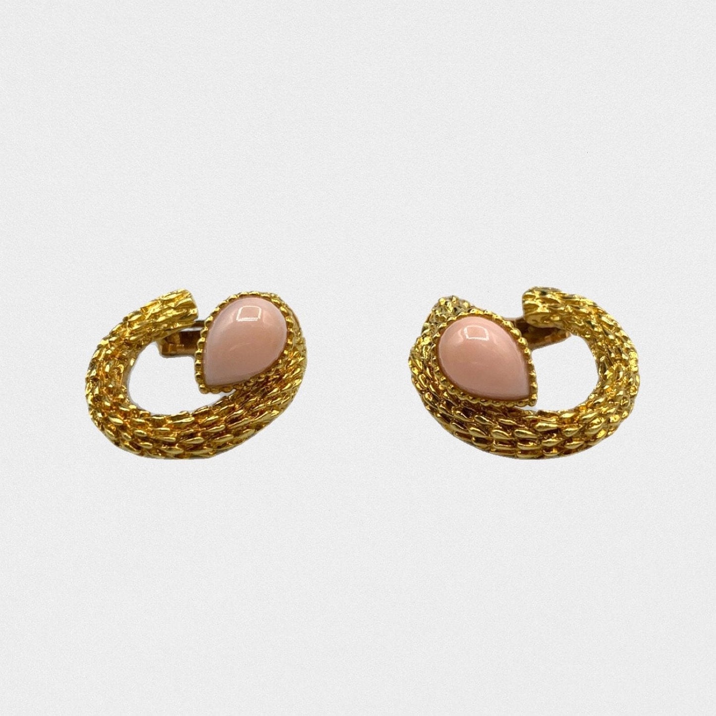 boucheron earrings serpent bohème boucles d'oreilles second hand seconde main vintage gold or