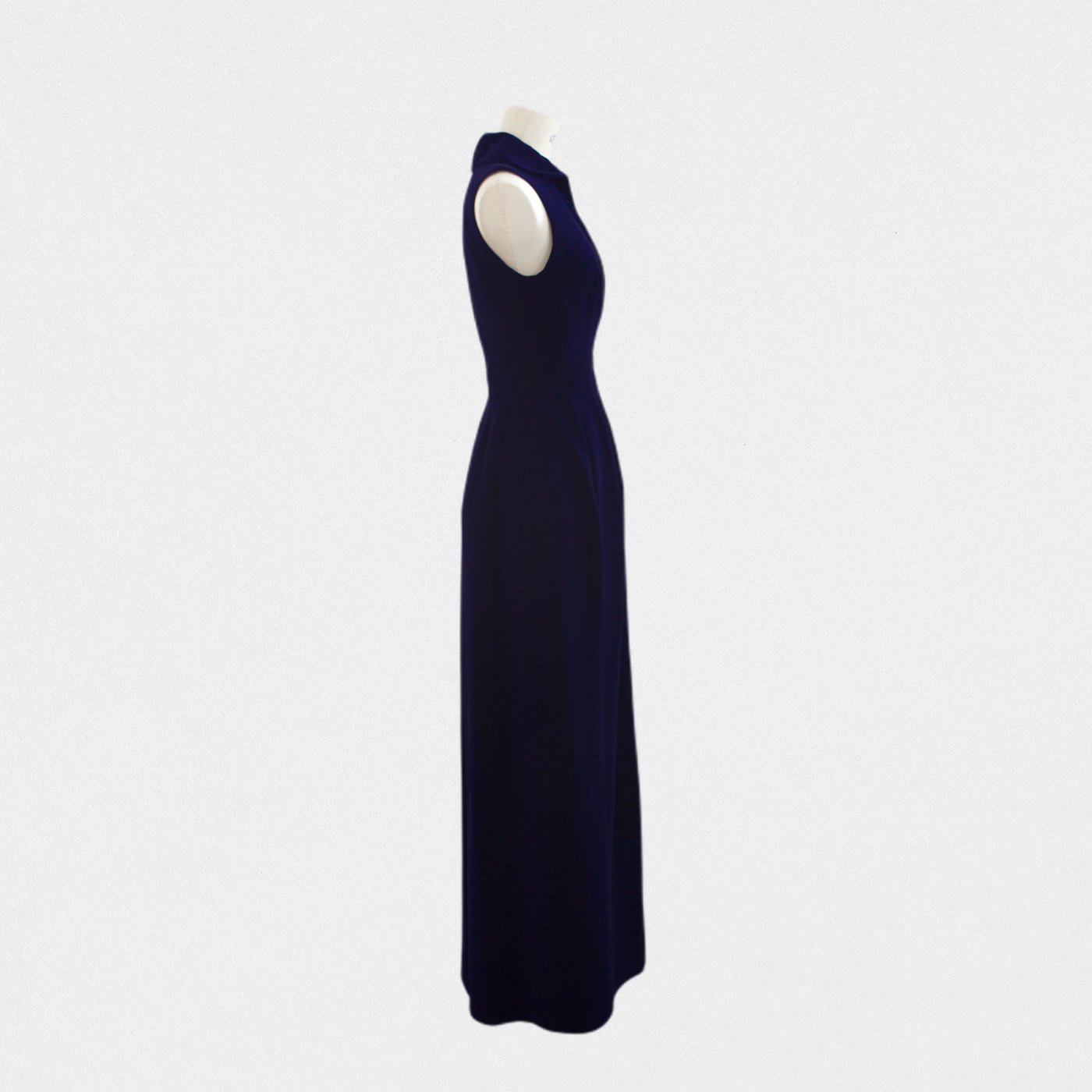 Lysis vintage Alaïa velvet sculptural evening dress - M