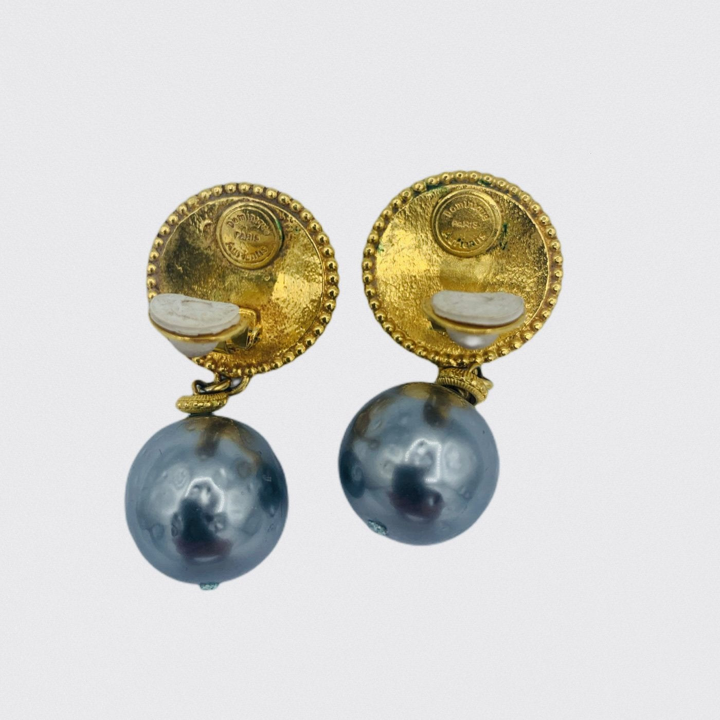 Lysis vintage Dominique Aurientis earrings - 1990s