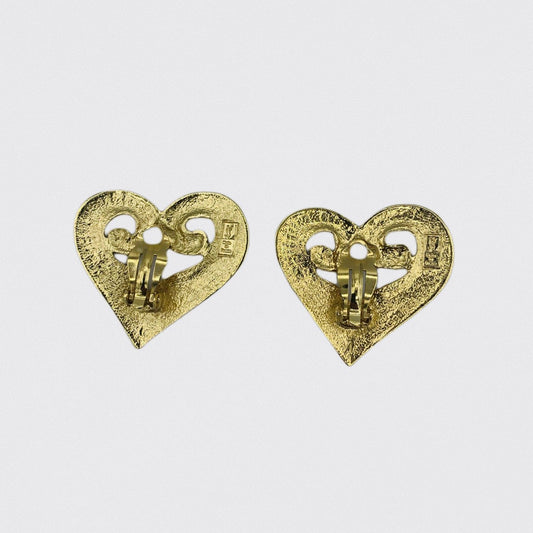Lysis vintage Yves Saint Laurent vintage earrings - 1980s