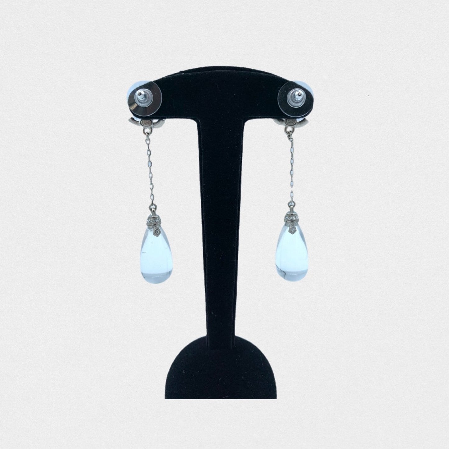 Lysis vintage Chanel water drops pendant earrings - 2010s
