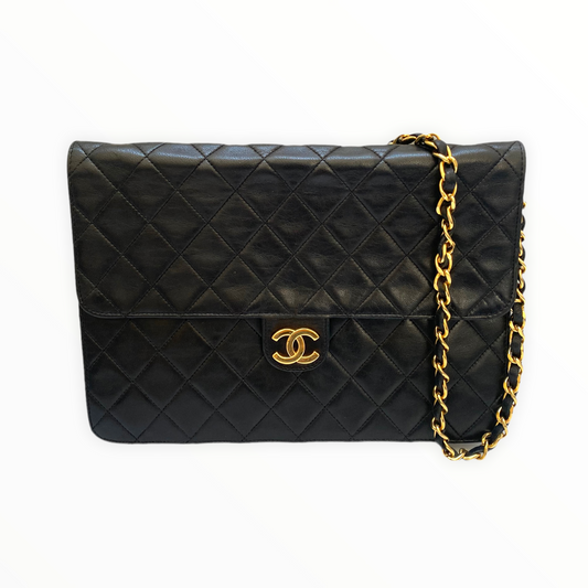 Chanel vintage quilted flap bag