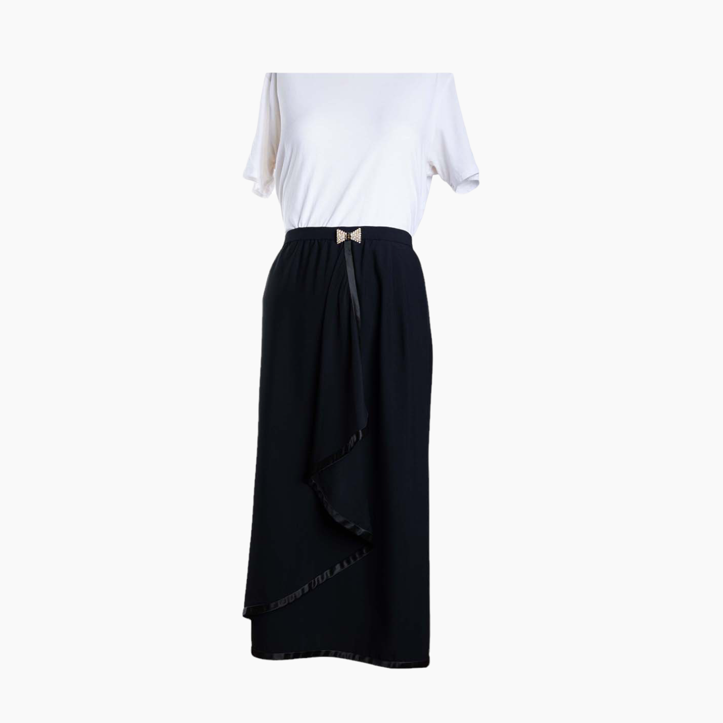 Vintage second hand Celine black skirt - M - 1990s Lysis