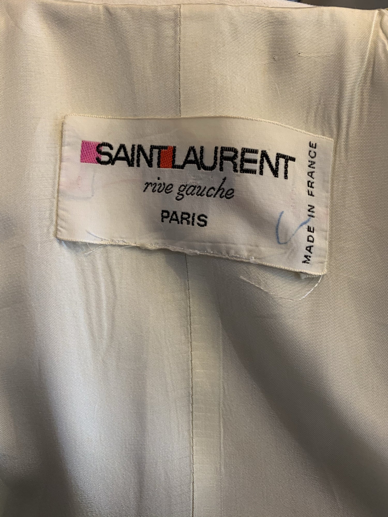 Lysis vintage Saint Laurent Rive Gauche trench coat - L - 1970s