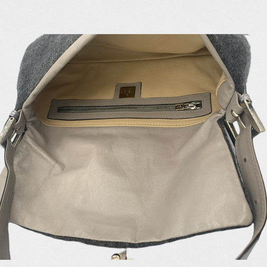Lysis vintage Fendi Baguette cashmere bag - 1997