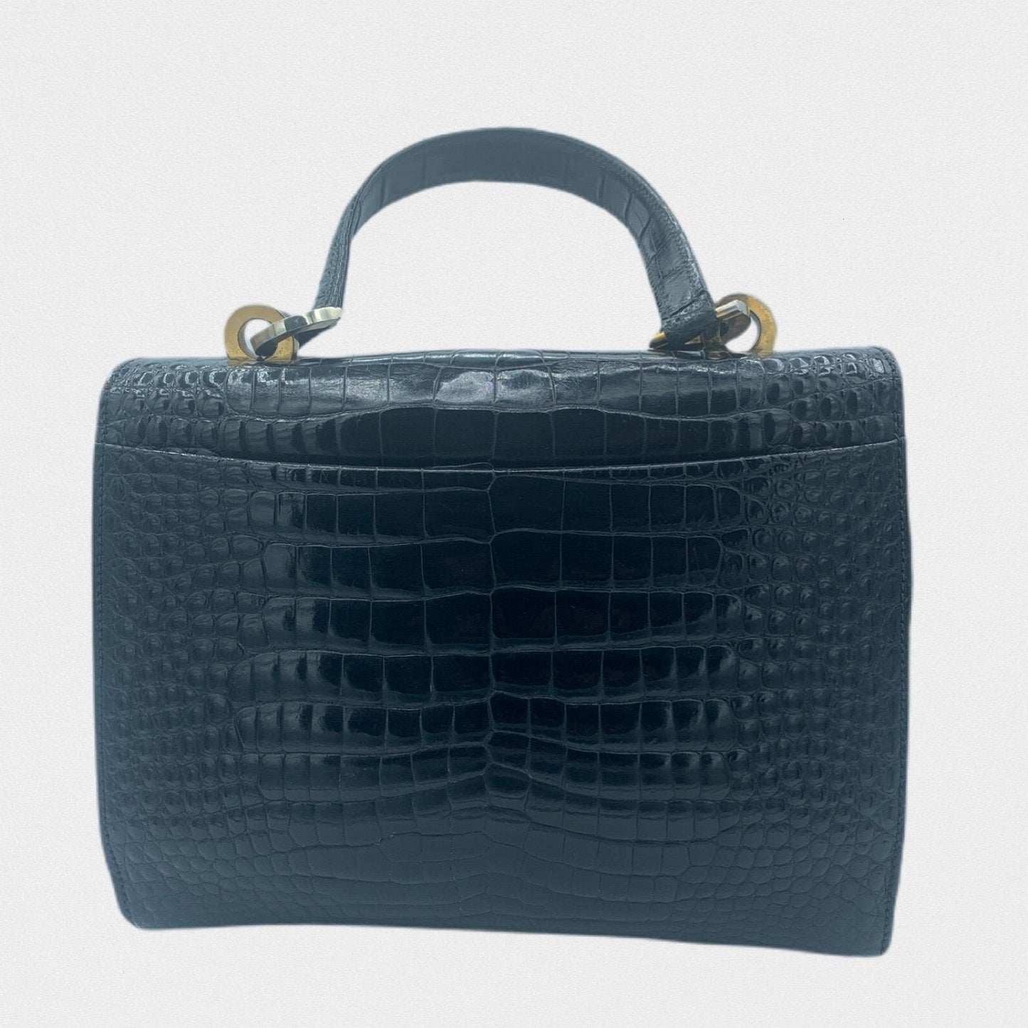Lysis vintage Gucci crocodile handbag - 1960s