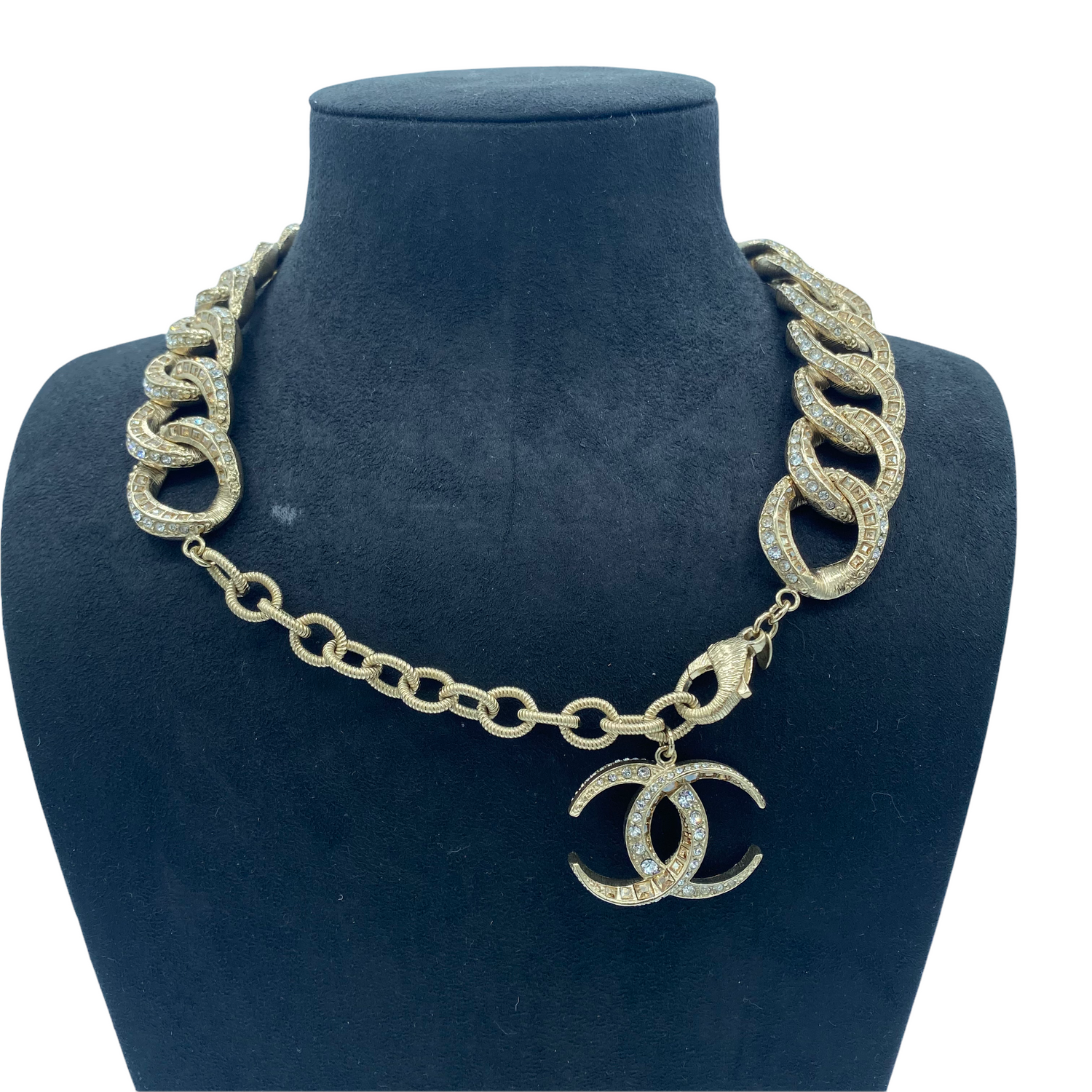 Lysis vintage Chanel chain choker necklace - 2010s