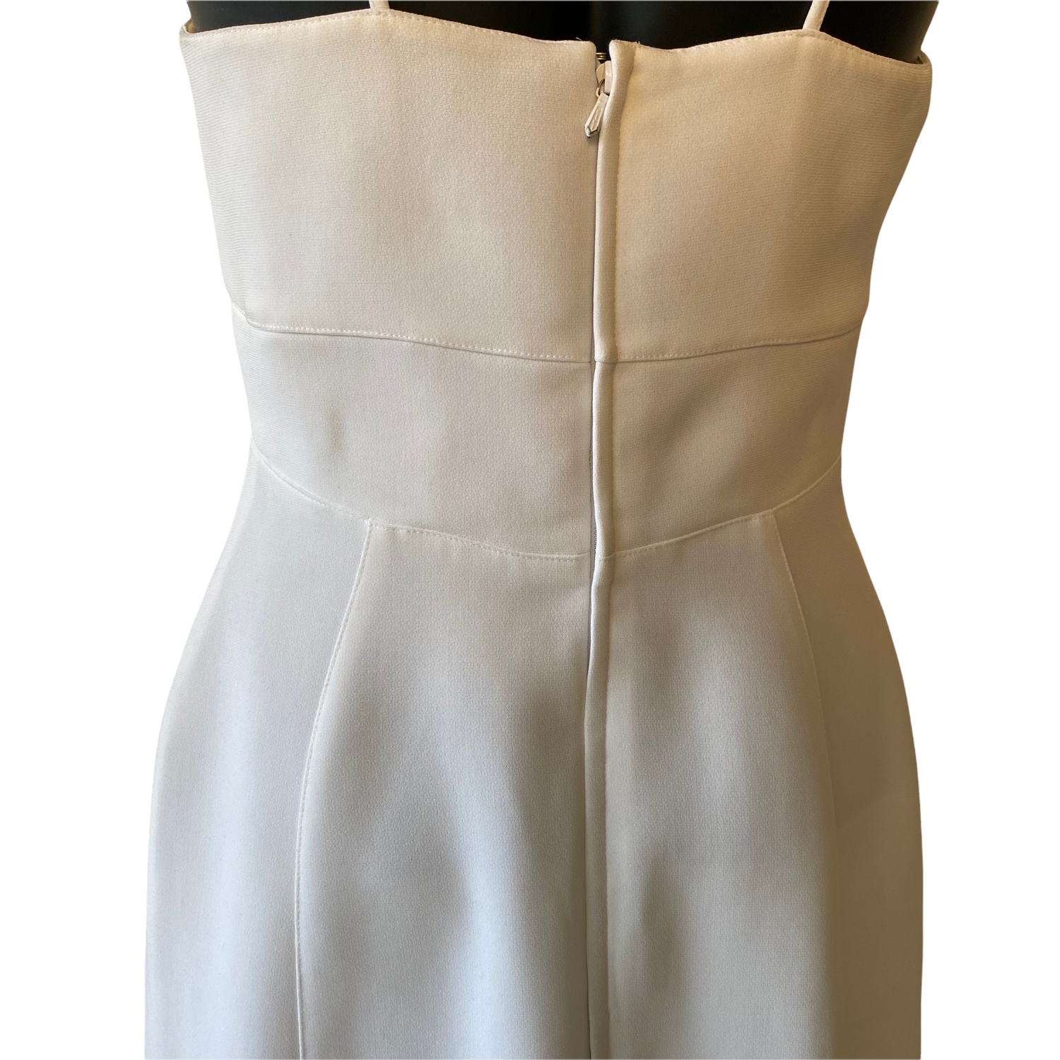 Thierry Mugler white vintage dress with straps - S - 1990s