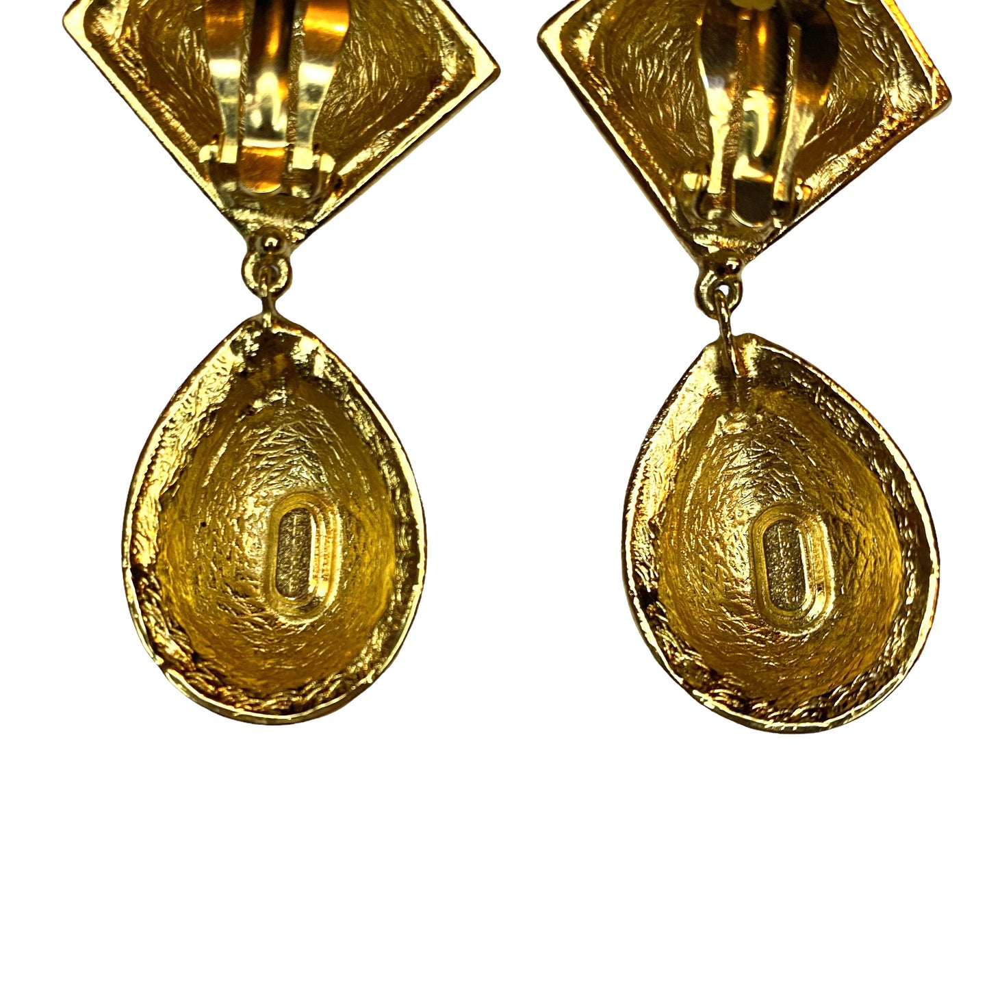 Lysis vintage Leonard vintage pendant clip earrings  - 1990s